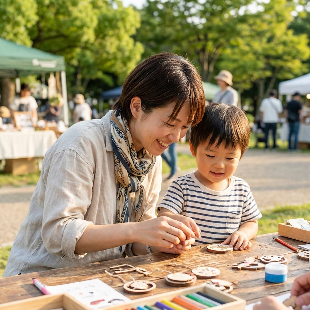子供たちが楽しむ様子